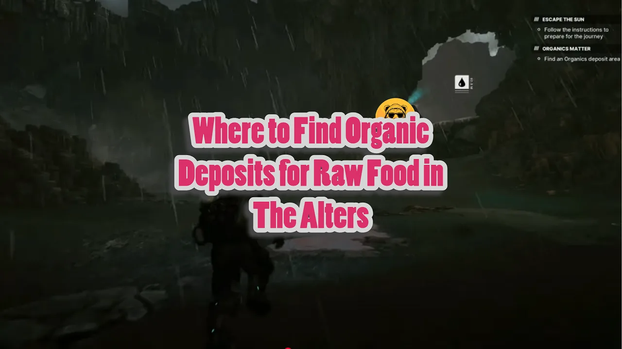 Where to Find Organic Deposits for Raw Food in The Alters
