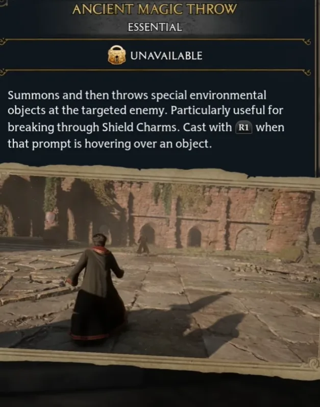Ancient magic throw