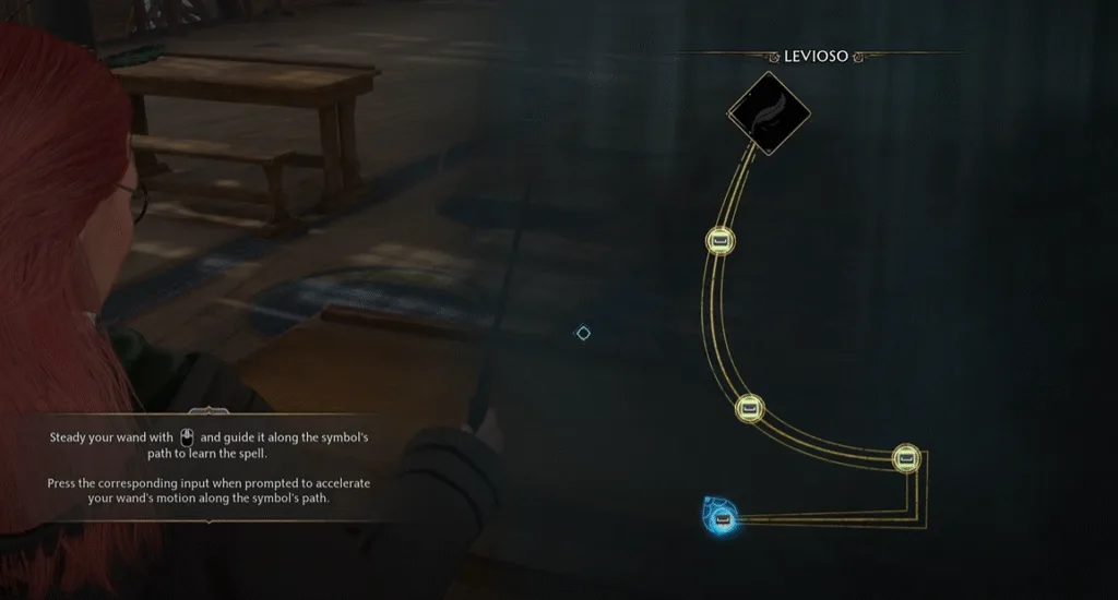 Unlocking levioso spell in Hogwarts Legacy