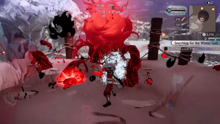 removing burnbloom in rune factory guardians of Azuma