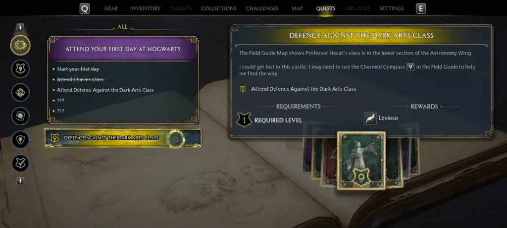 Defense Against Dark Arts Class