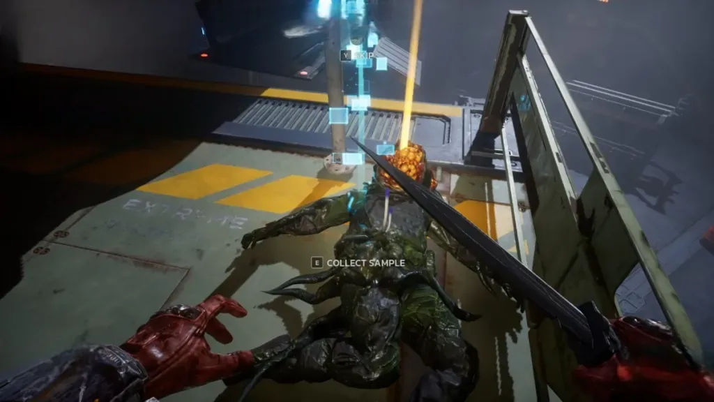 First Tainted Corpse Sample Location in Killing Floor 3