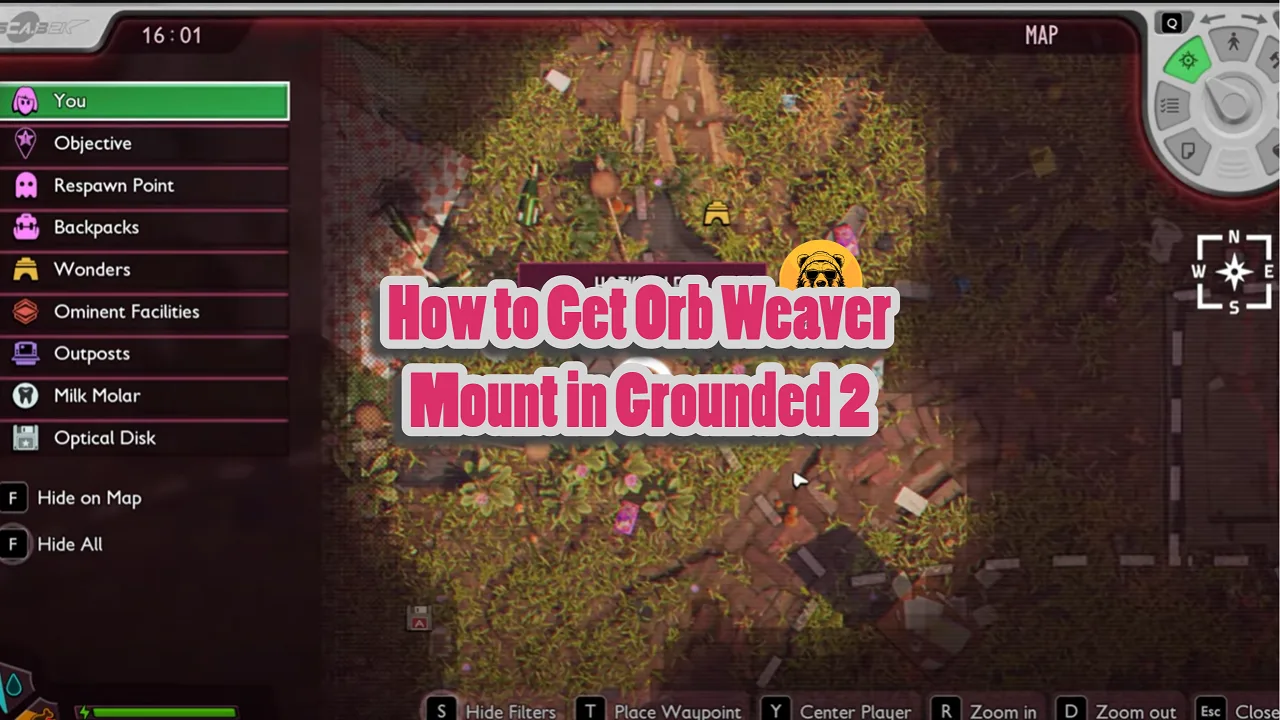 How to Get Orb Weaver Mount in Grounded 2