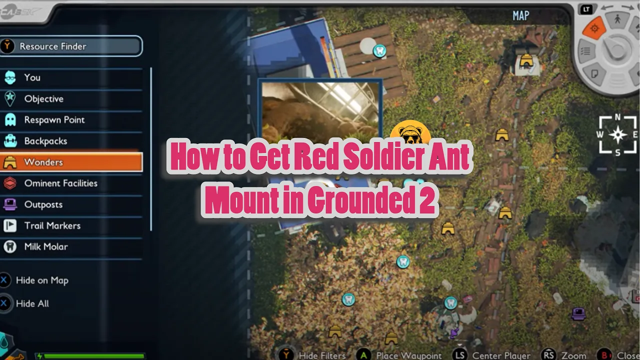 How to Get Red Soldier Ant Mount in Grounded 2