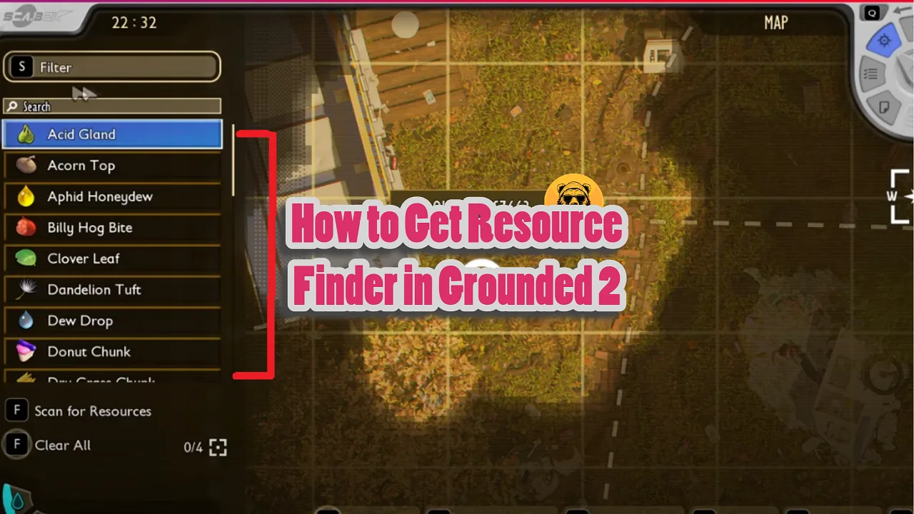 How to Unlock Resource Finder in Grounded 2