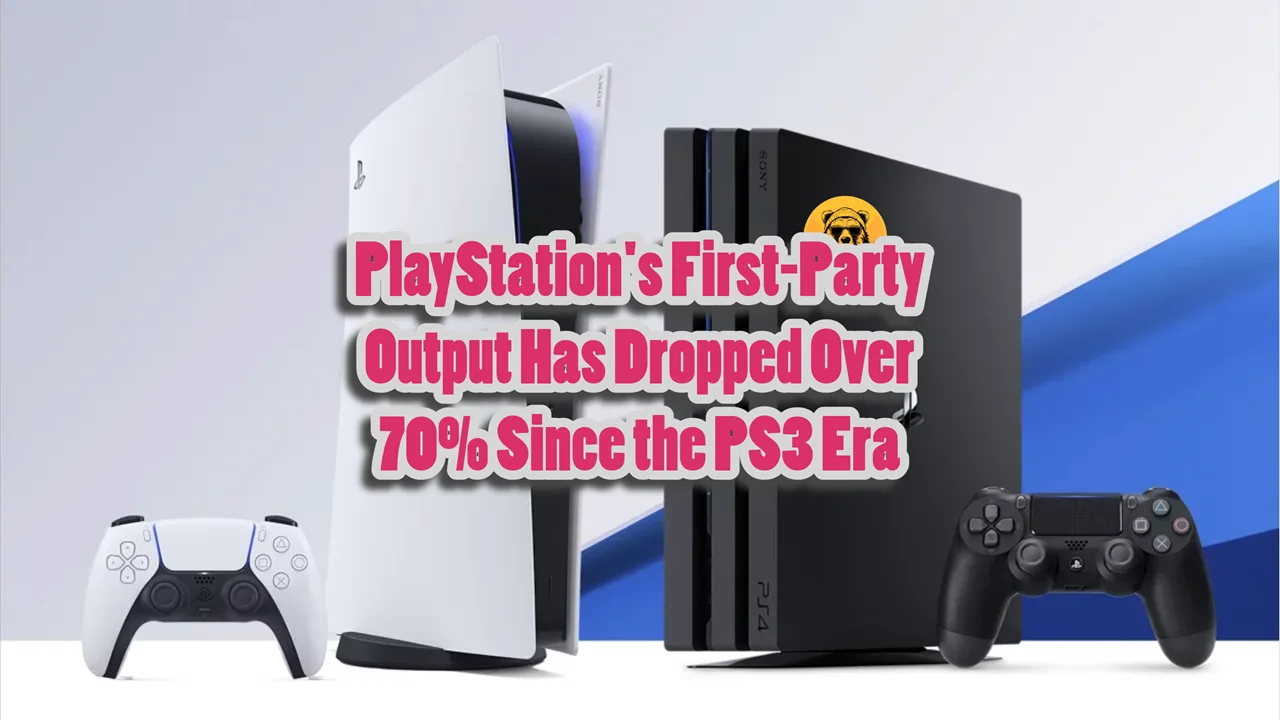 PlayStation's First-Party Output Has Dropped Over 70% Since the PS3 Era