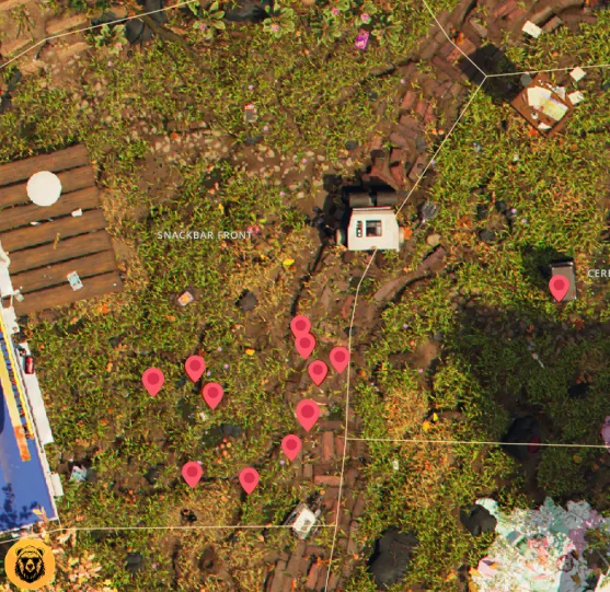 Red Ant part locations