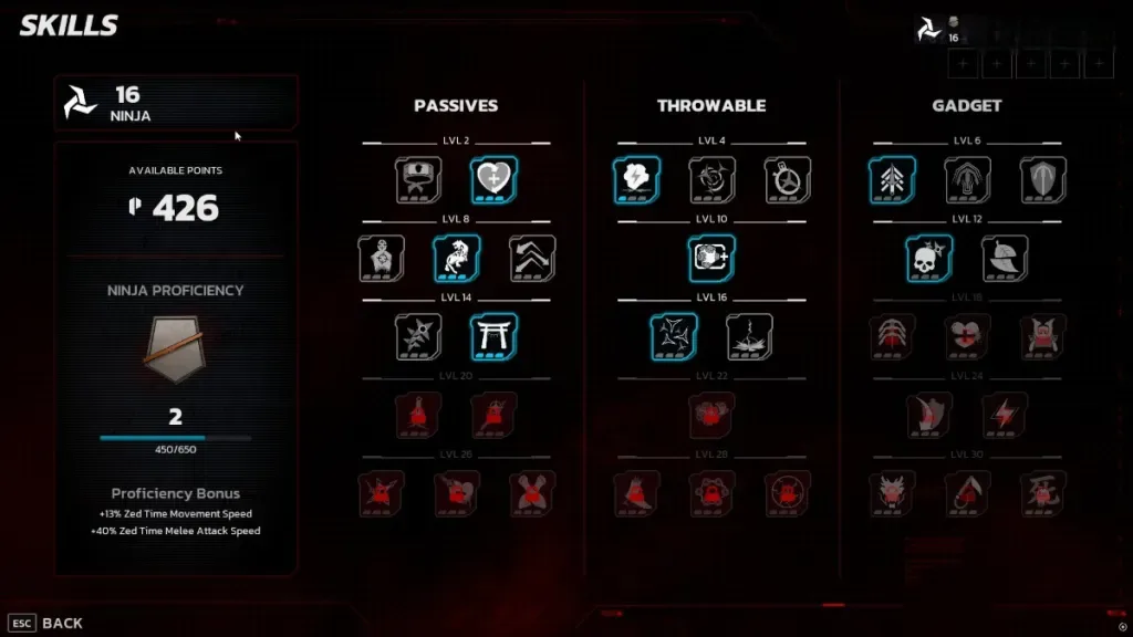 best ninja skills in killing floor 3