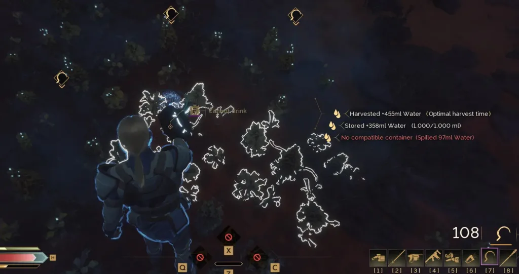 farming water in Dune Awakening