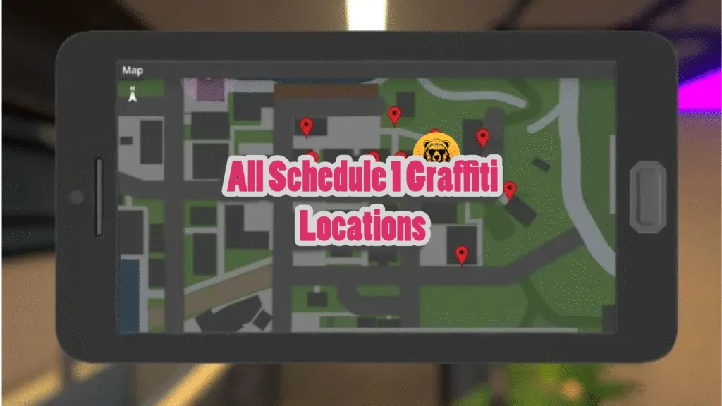 All Schedule 1 Graffiti Locations