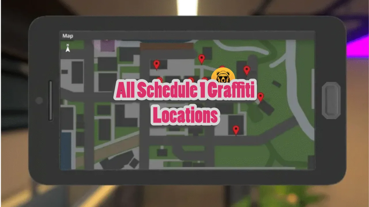 All Schedule 1 Graffiti Locations