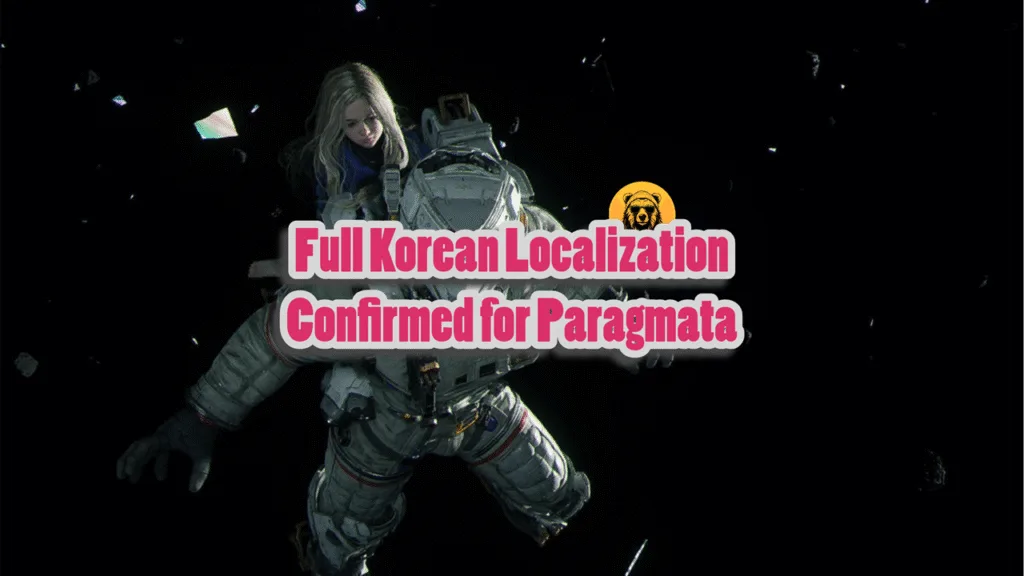Full Korean Localization Confirmed for Paragmata
