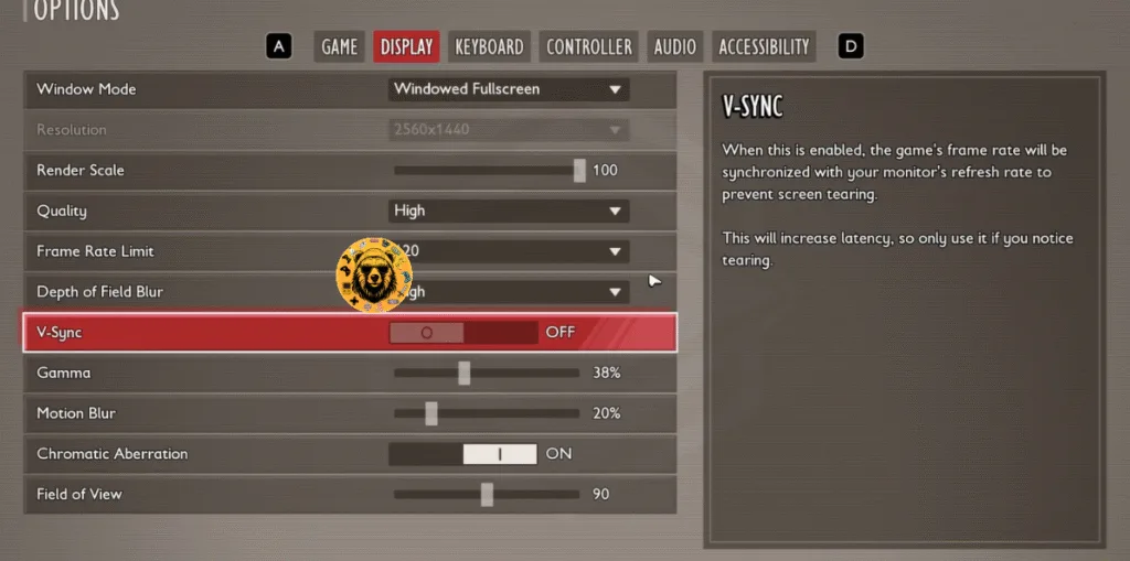 How to enable Vsync in Grounded 2 to fix UE Augusta GPU Crash Dump Triggered error on PC?