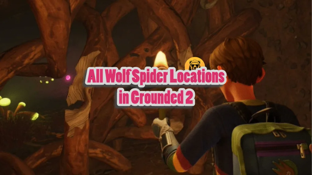 Grounded 2 Wolf Spider Locations and Drops