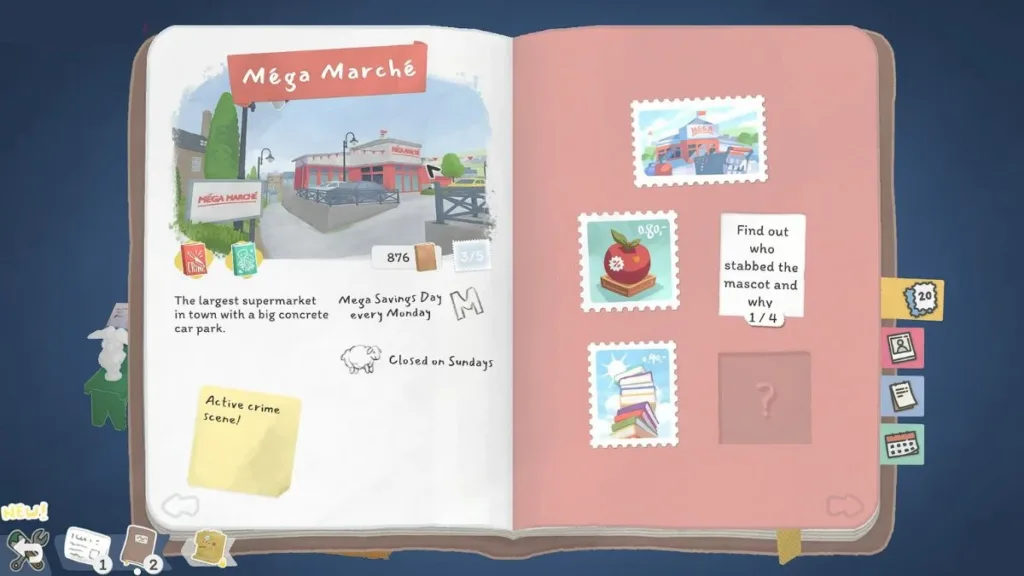 Tiny Bookstore Mascot case clues