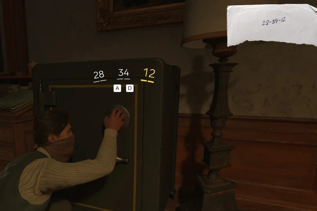 Marino's safe code in mafia the old country