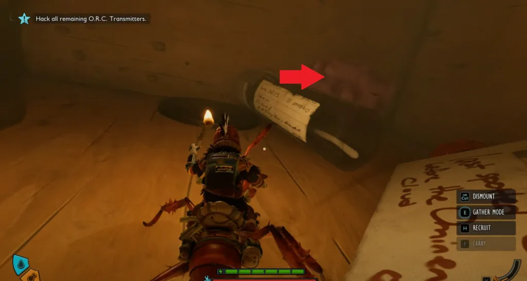 Crimson Avenger unique weapon location Grounded 2