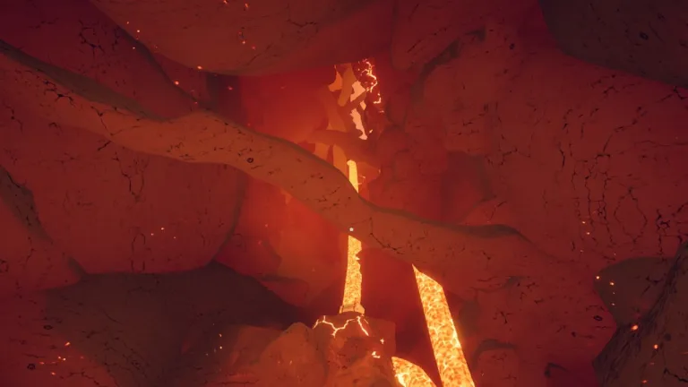 offering the sacrifice to Kiln in PEAK