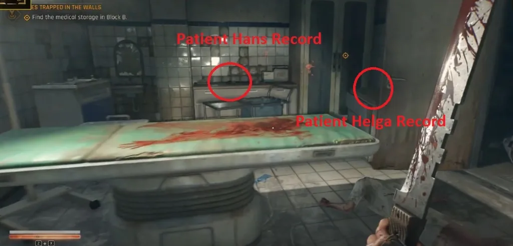 Patient Hans and Helga Record location in Borderlands 4