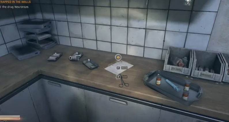 Patient Maria Record location in Borderlands 4