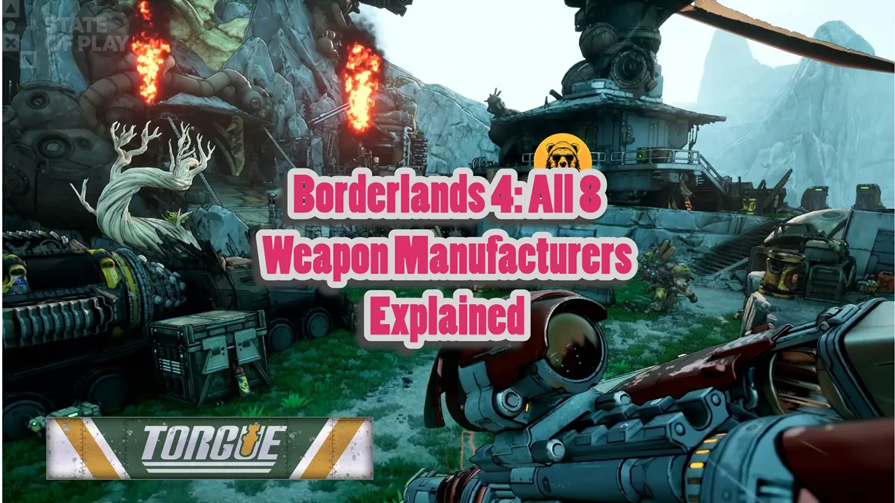 All Borderlands 4's Weapons Manufacturers Explained