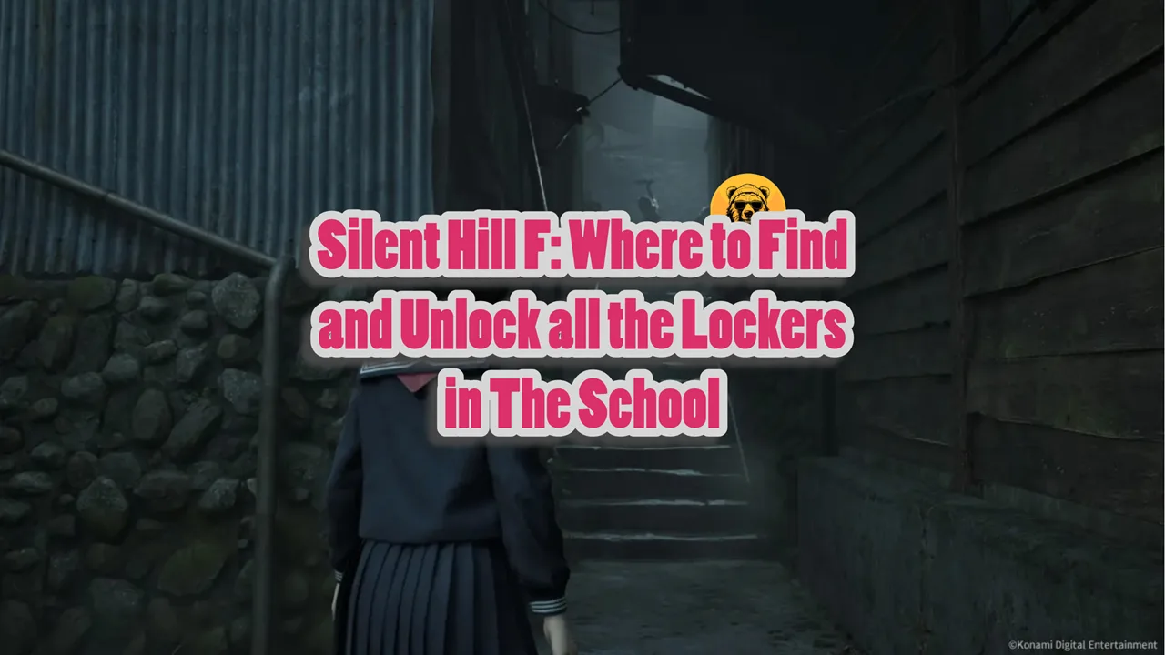 All School Locker Codes and Locations In Silent Hill F