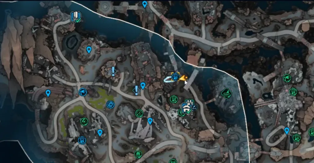 Echo Log Location #4 in Tonnage Peel in BL4