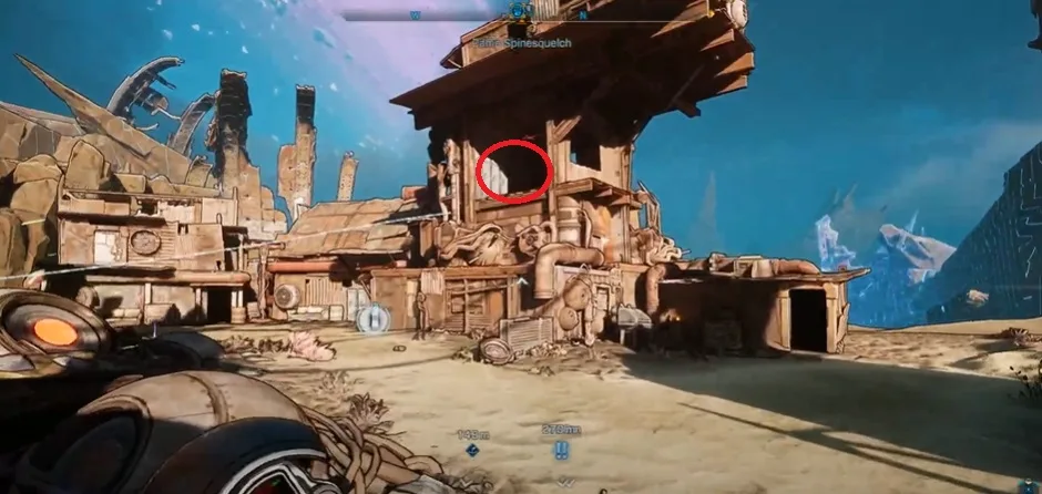Echo Log Location #6 in Tonnage Peel in BL4