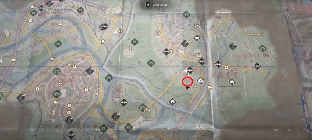 Baron's Research Memo Location 7 in dying light the beast villa area