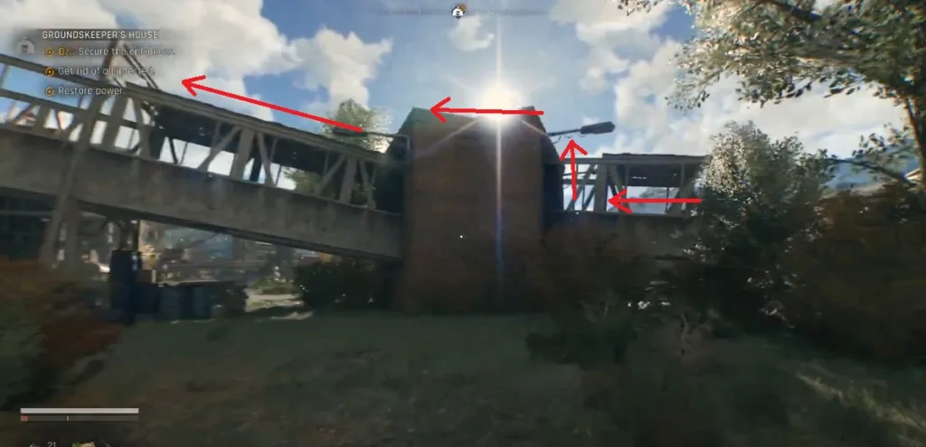 Baron's Research Memo Location 8 in dying light the beast industrial zone in a factory