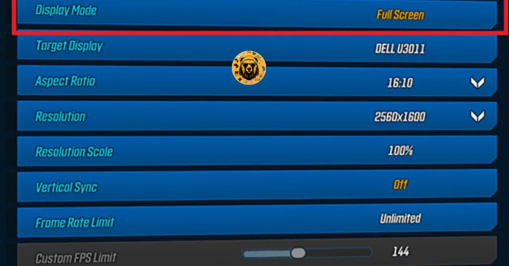 How to run Borderlands 3 in Fullscreen mode to fix gameplay crashes on PC?