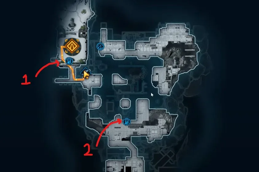 Echo Log location #2 in Fortress Indomita Borderlands 4