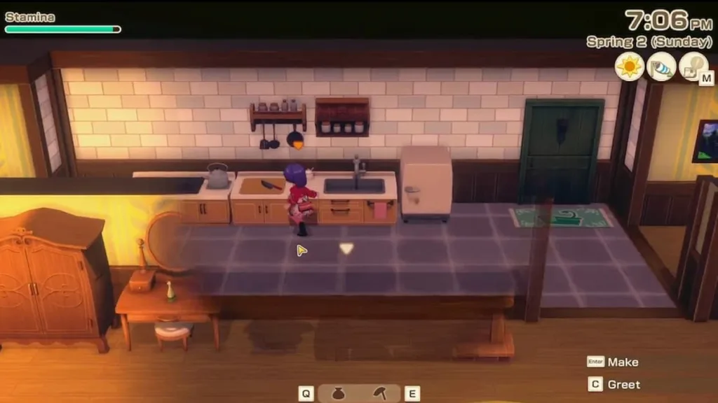 cooking in SOS Grand Bazaar