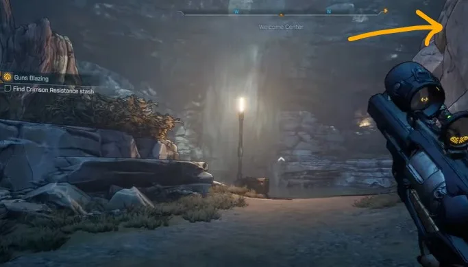 Crimson resistance stash location in borderlands 4