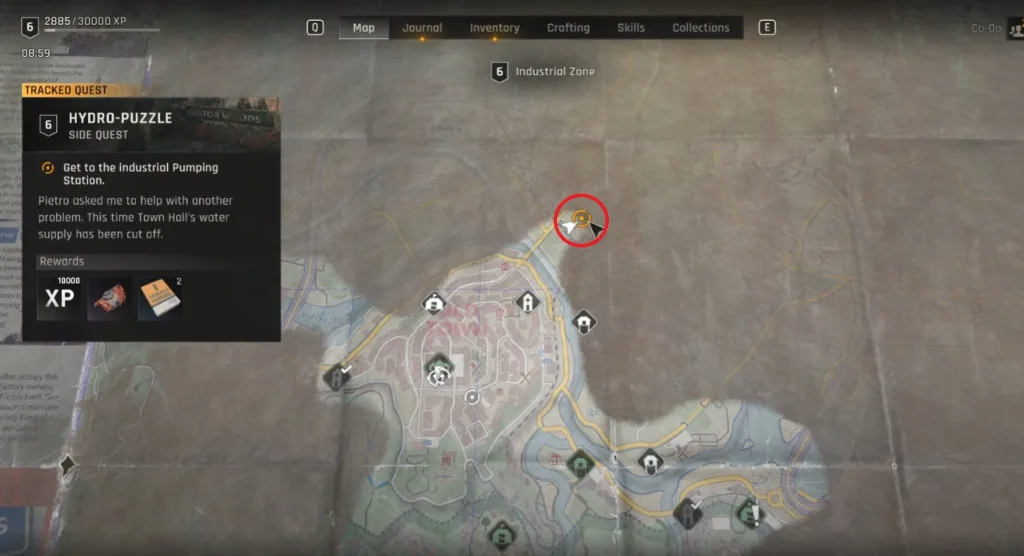 Hydro puzzle side quest walkthrough