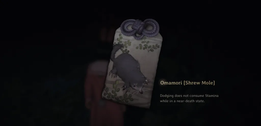 Omamori Shrew Mole in Silent Hill f