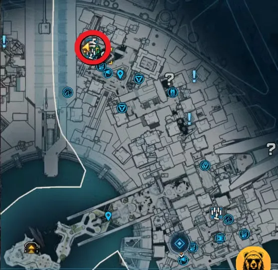 The Food Court respec machine location in Borderlands 4.
