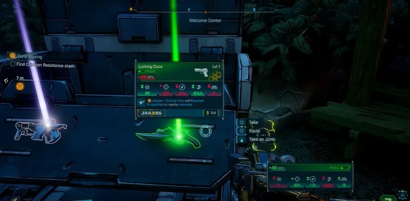 Crimson resistance stash location in borderlands 4
