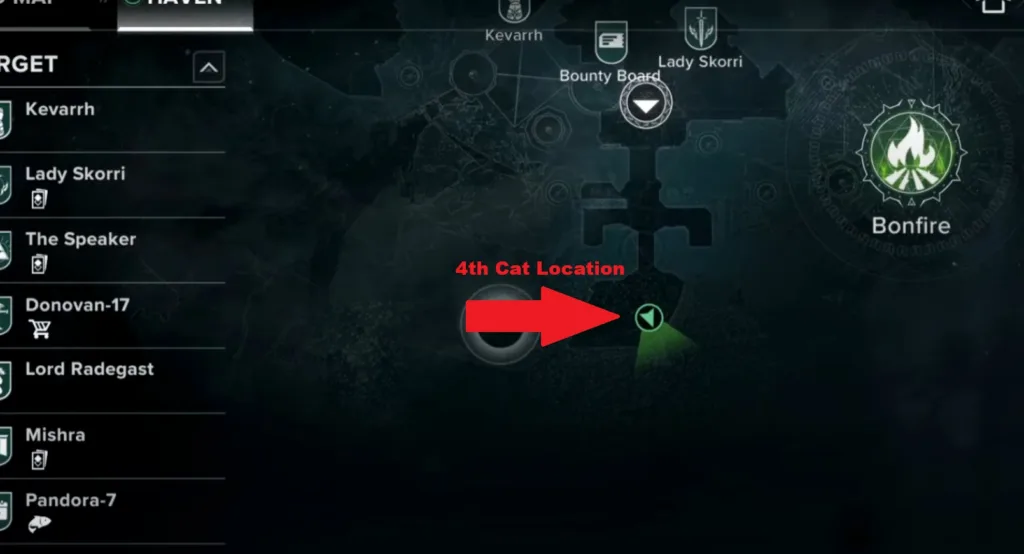 Cat location #4 in Destiny Rising