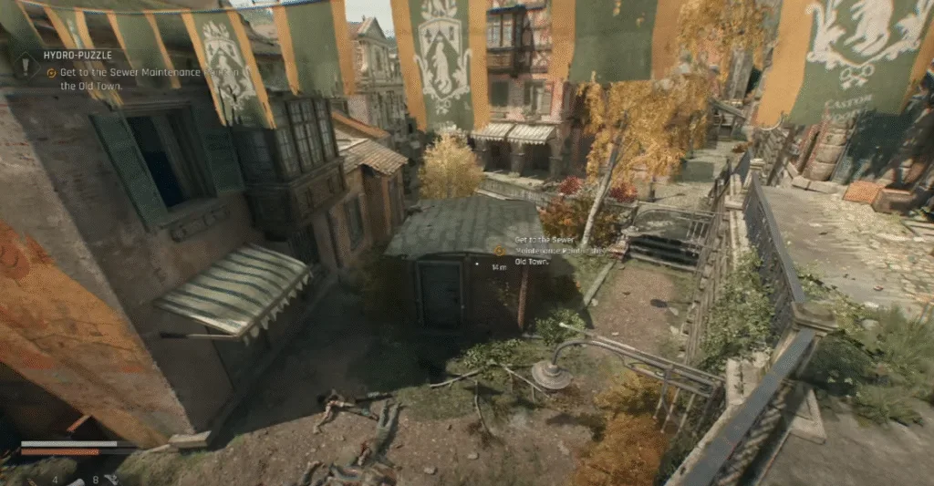 get to the sewer maintenance point in dying light the beast