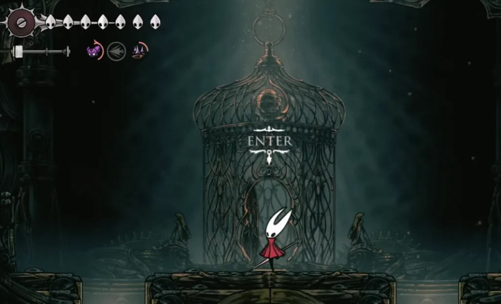Silkheart Location #3 Hollow Knight Silksong