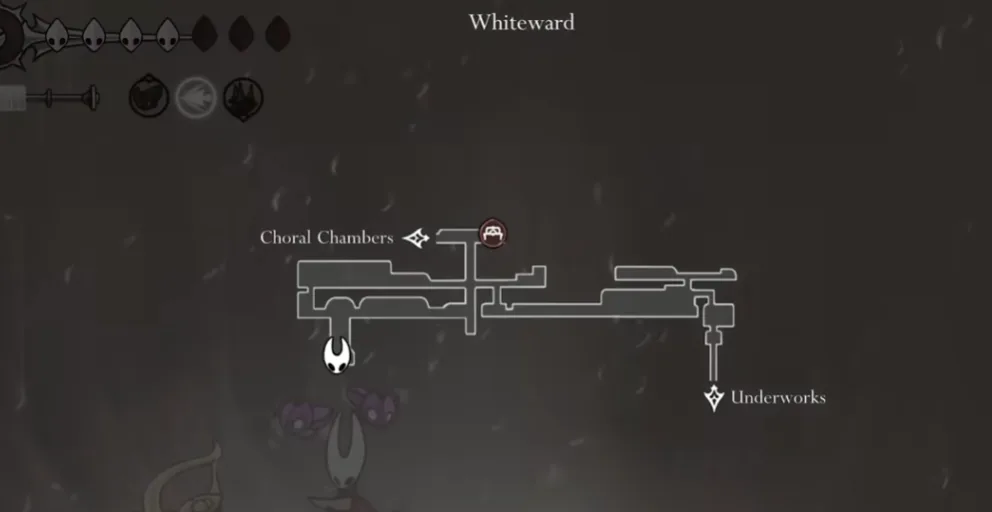 Silkheart Location #2 Hollow Knight Silksong