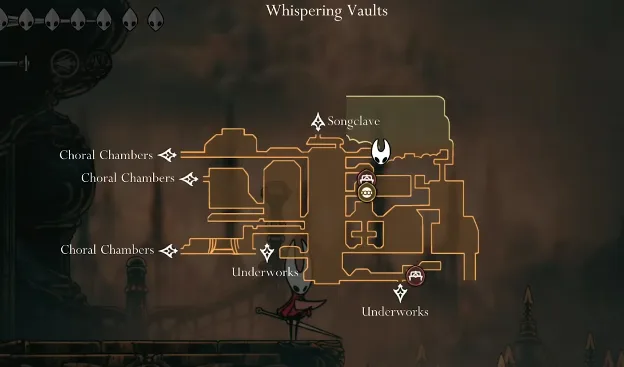 Psalm Cylinder Location #3 in Hollow Knight Silksong