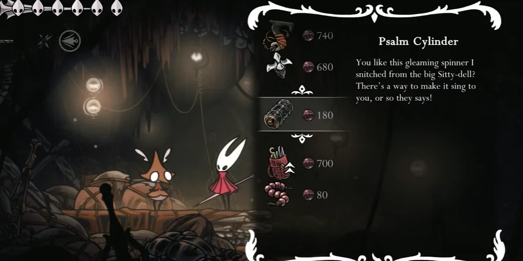 Psalm Cylinder Location #6 in Hollow Knight Silksong