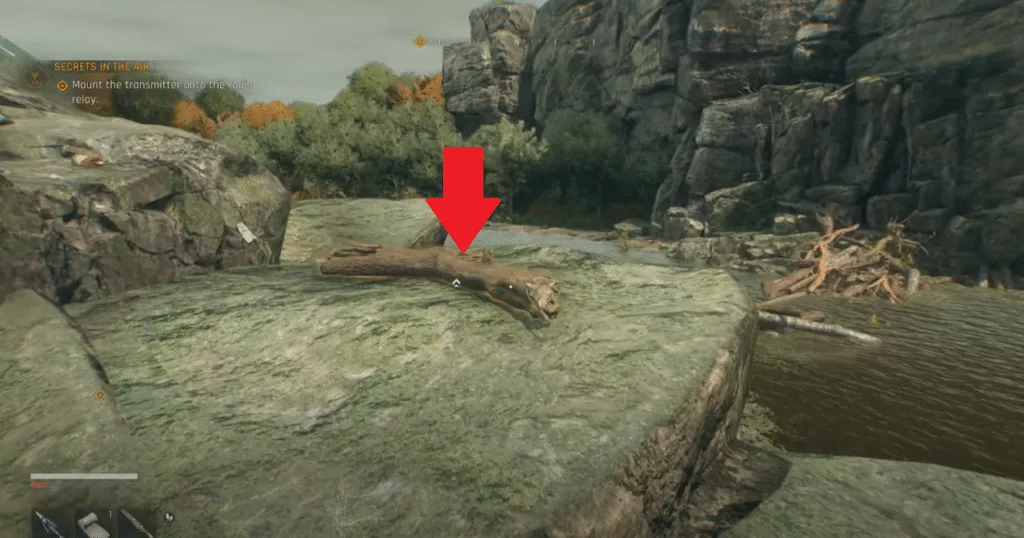 Mysterious Stick Location #1 in Borderlands 4