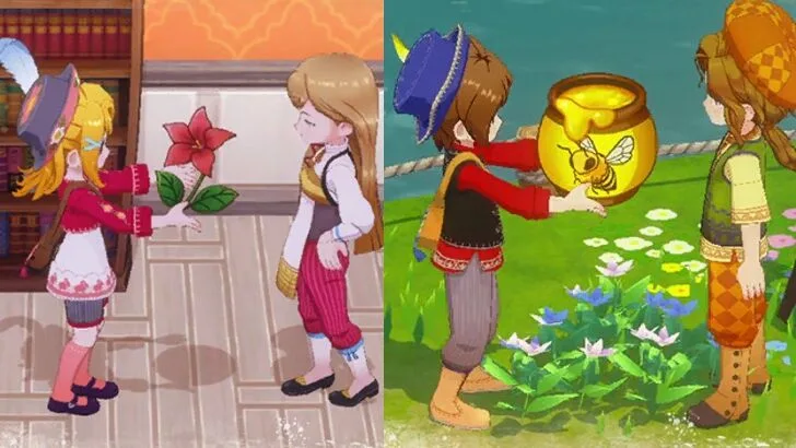 improving relationship in Story of Seasons Grand Bazaar