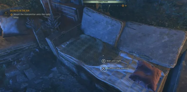 rest in beaver's cave to get legendary stick in dying light the beast