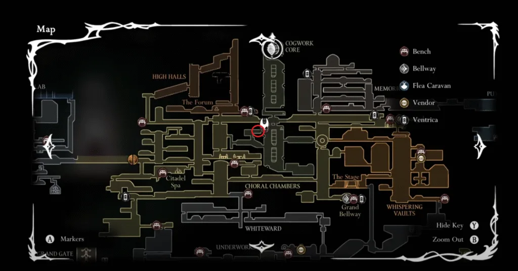 what to do with the cogheart in Silksong