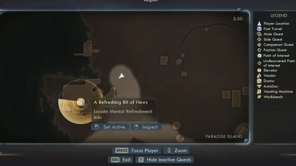 Advanced Decryption Key Location #1 in The Outer Worlds 2