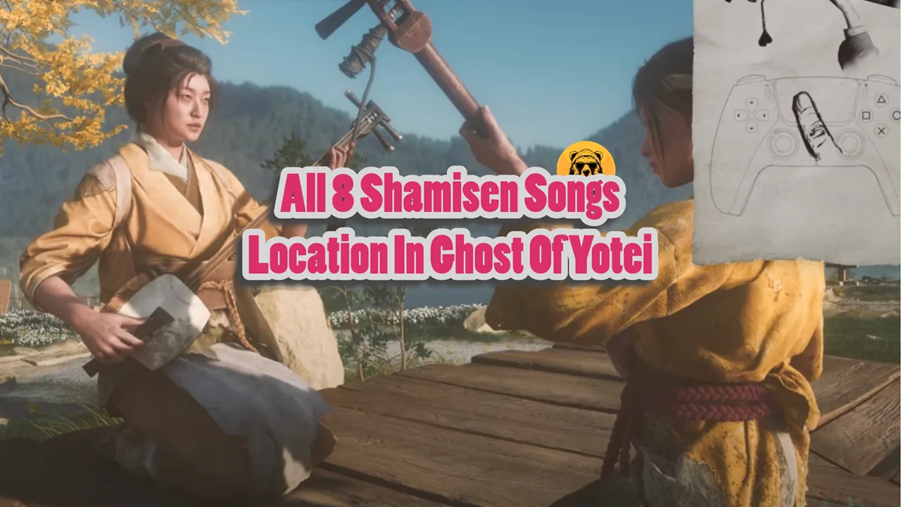 All 8 Shamisen Songs Location In Ghost Of Yotei